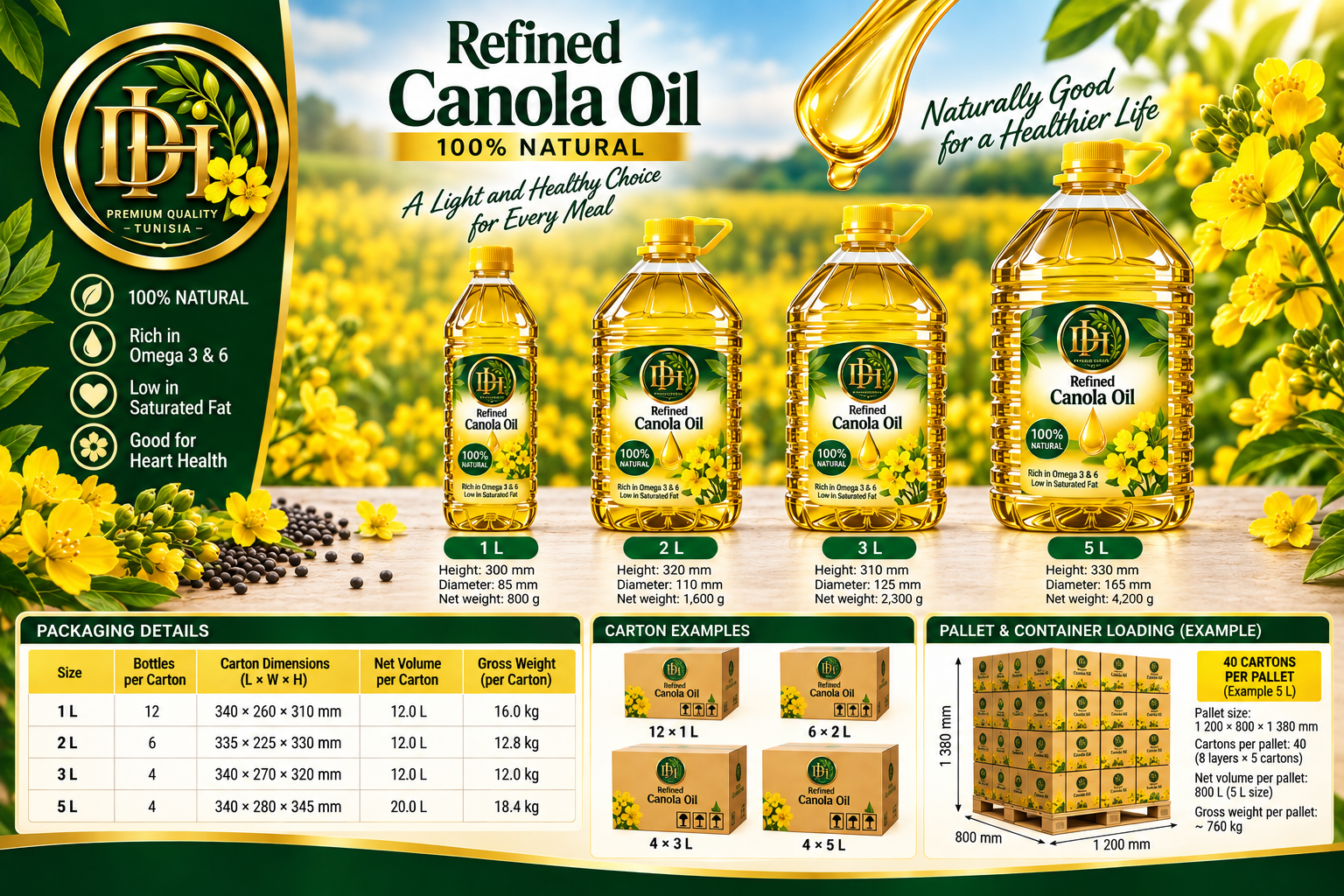 DH Refined Canola Oil