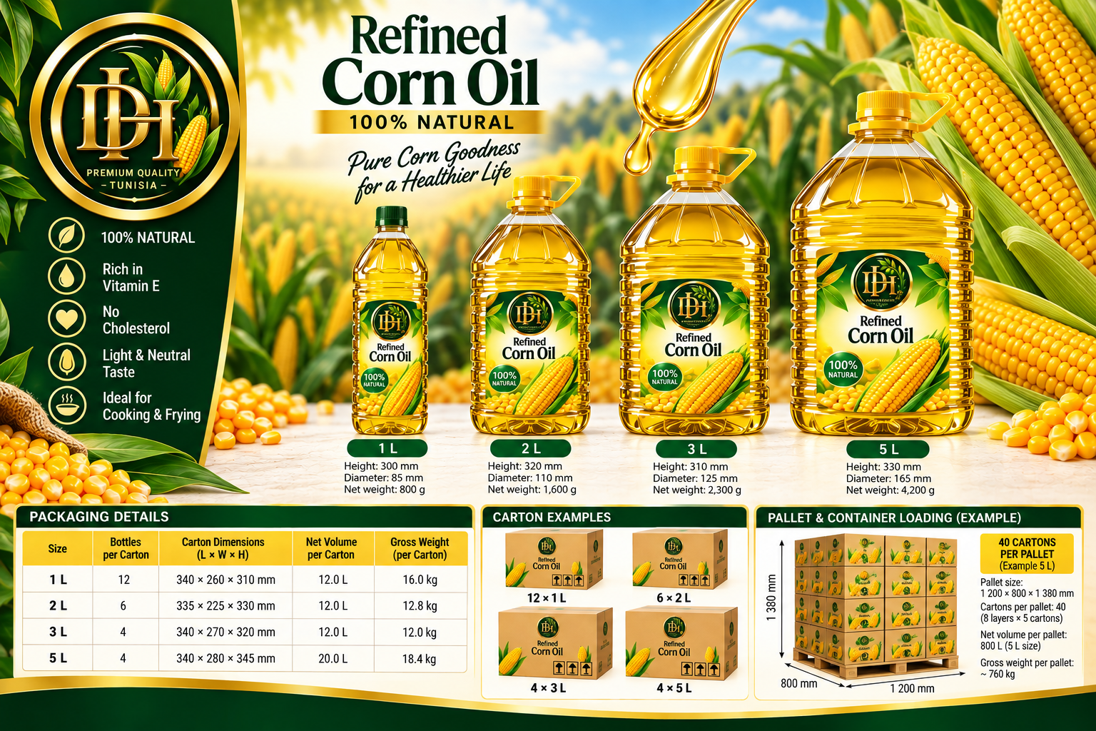 DH Refined Corn Oil