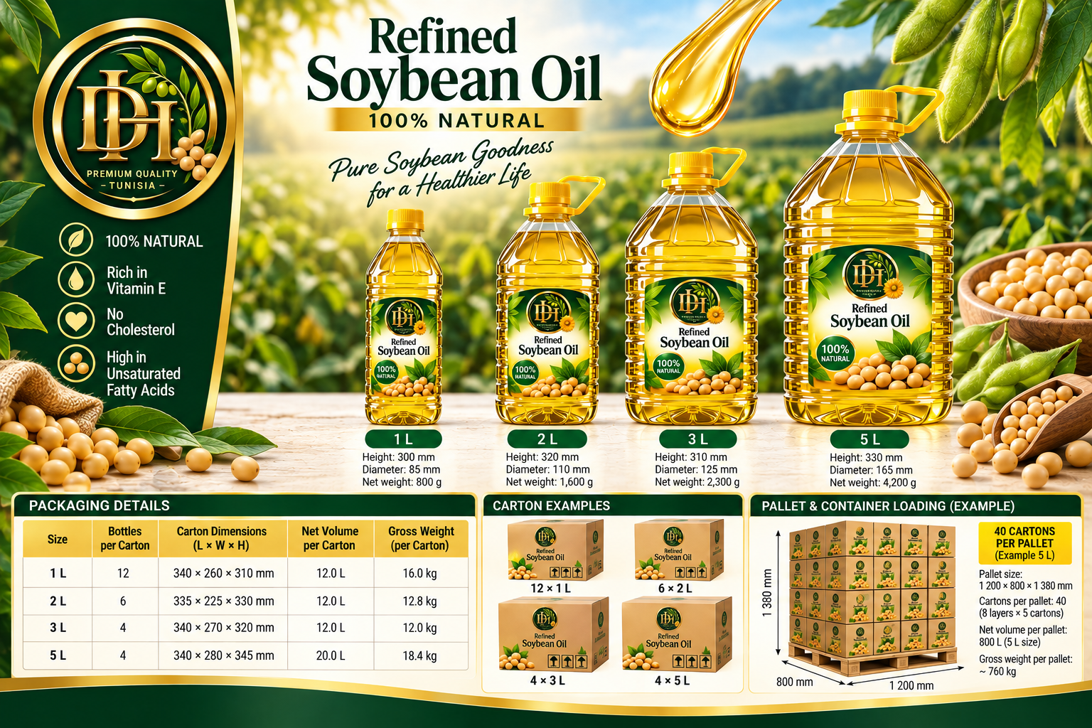 DH Refined Soybean Oil