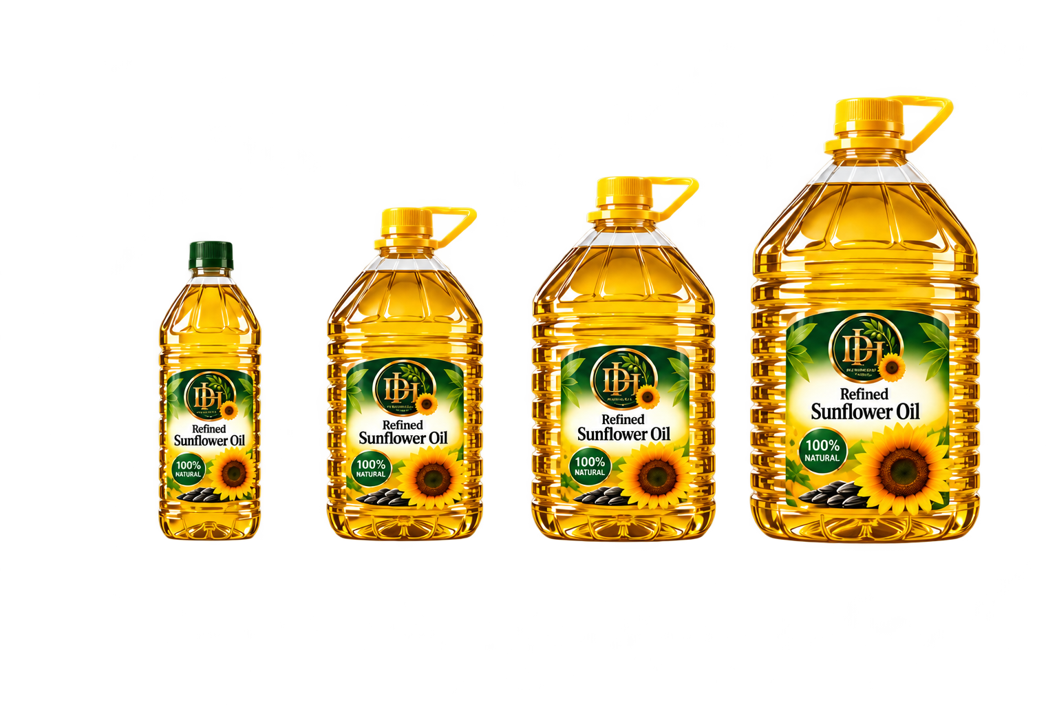 DH sunflower 1 L · fond transparent