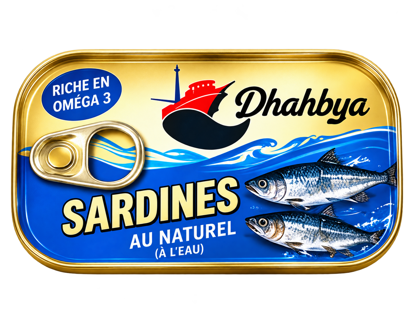 Sardines au naturel