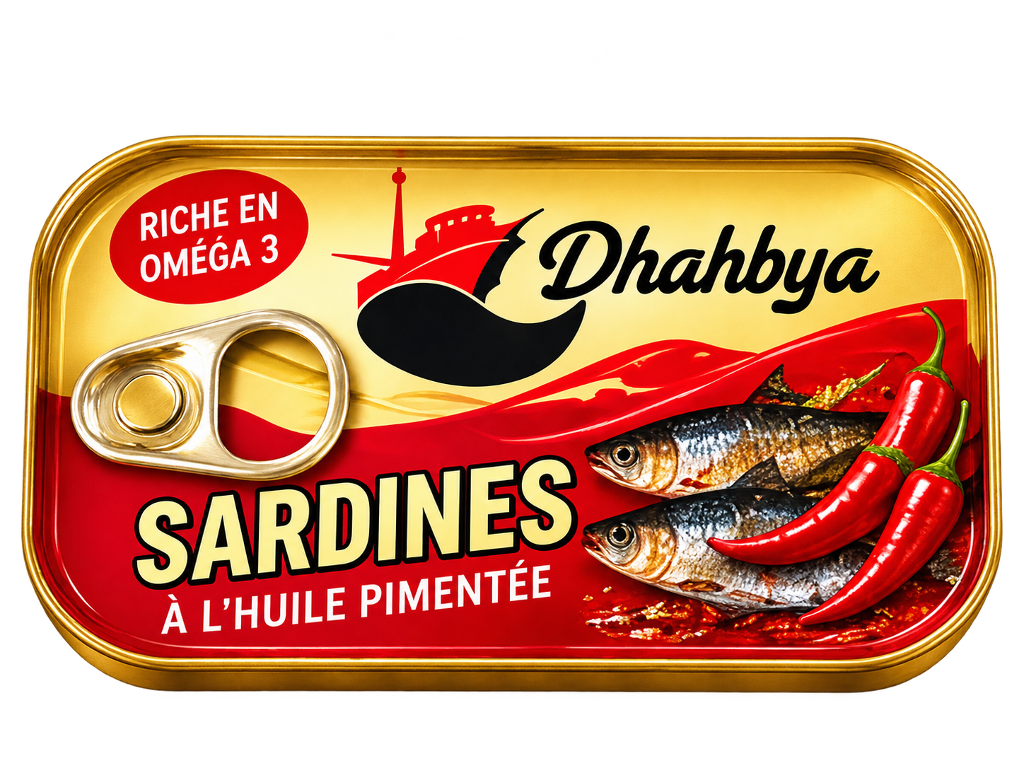 Sardines à l’huile pimentée